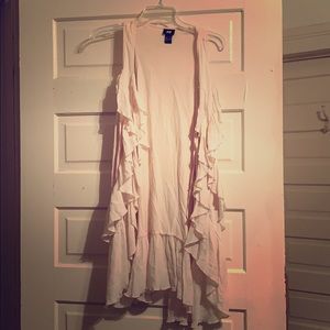 Delicate feminine vest H&M Anthropologie